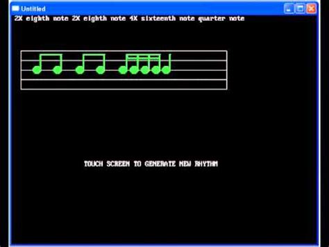 random rhythm generator.